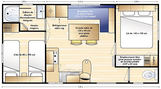 Plan mobil home